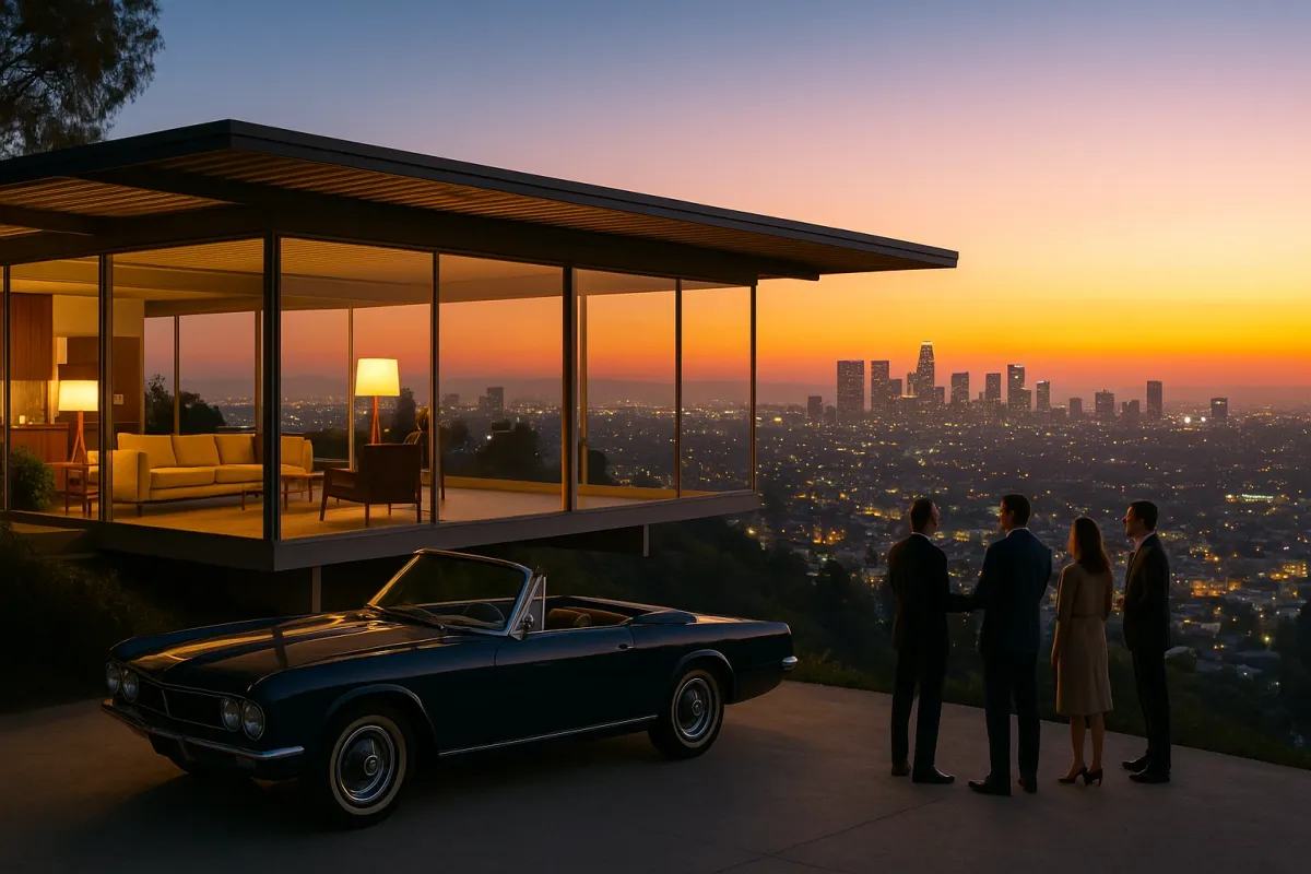 1950s Symbol of L.A. Modernism Hits the Market for the First Time, Asking $25M