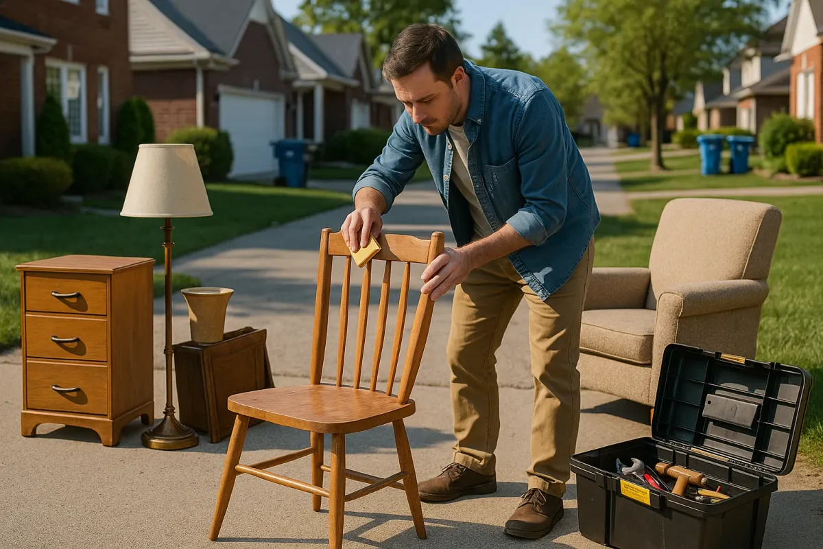 Turn Curbside “Trash” Into Handy Treasures: Quick Fixes You Can Do This Weekend