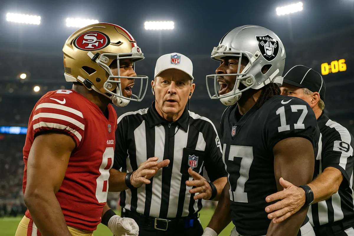 Jauan Jennings, Tre’Von Moehrig Face Discipline for Late-Game Scuffle