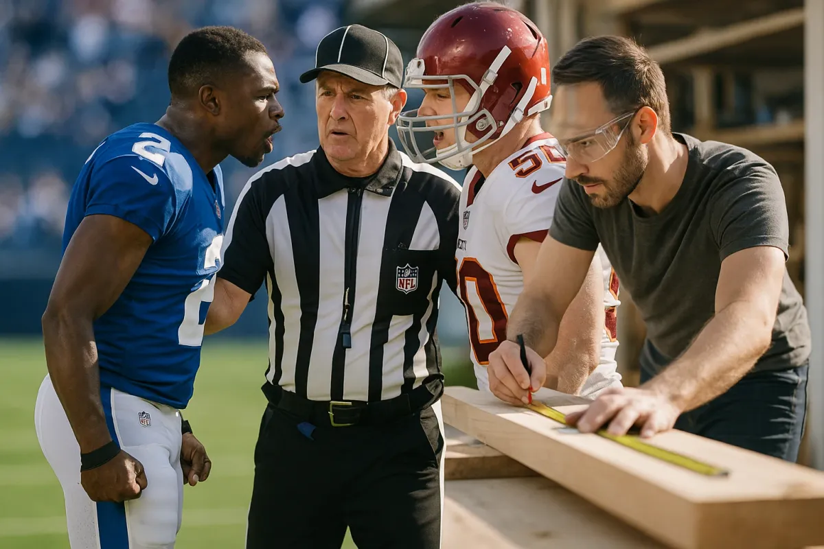 Jauan Jennings, Tre’Von Moehrig Face Discipline for Late-Game Scuffle – What Football Teaches About Safer DIY Projects