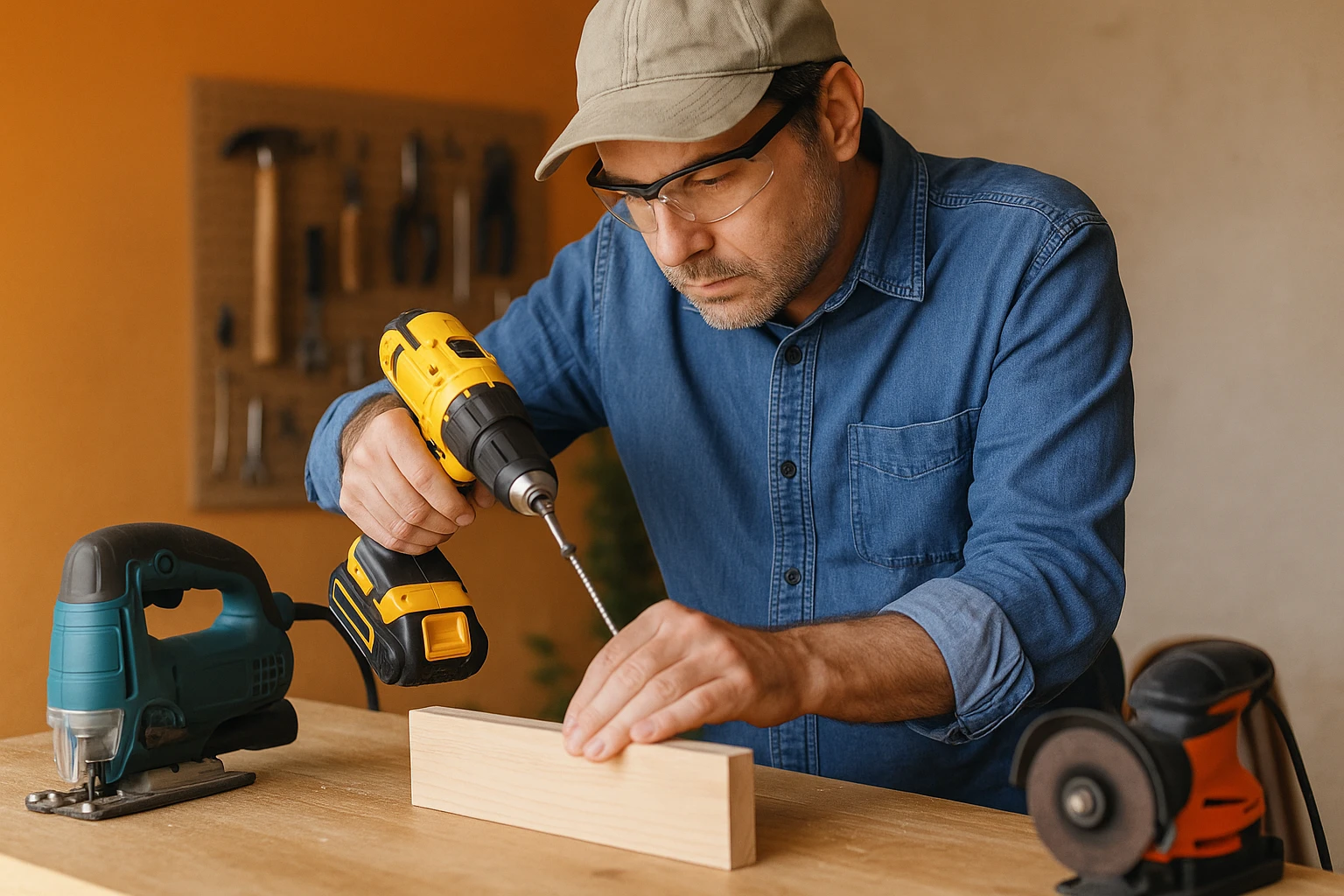 How to Use Basic Power Tools Safely at Home