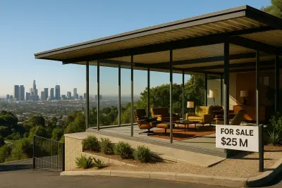1950s Symbol of L.A. Modernism Hits the Market for the First Time, Asking $25M